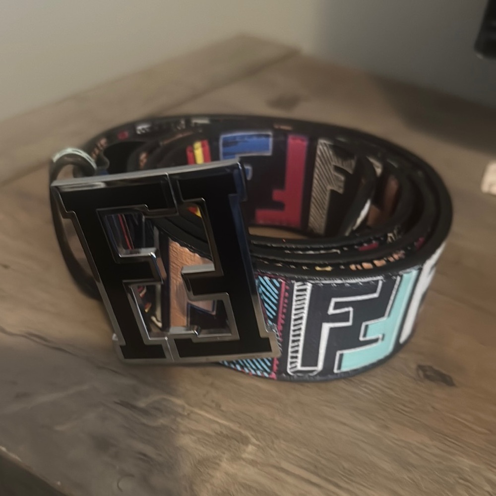 Fendi Multicolor Men's Belt